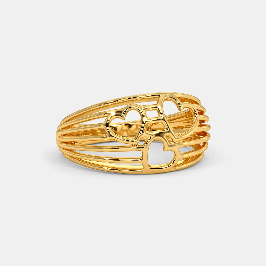 24K Silver 925 Ring