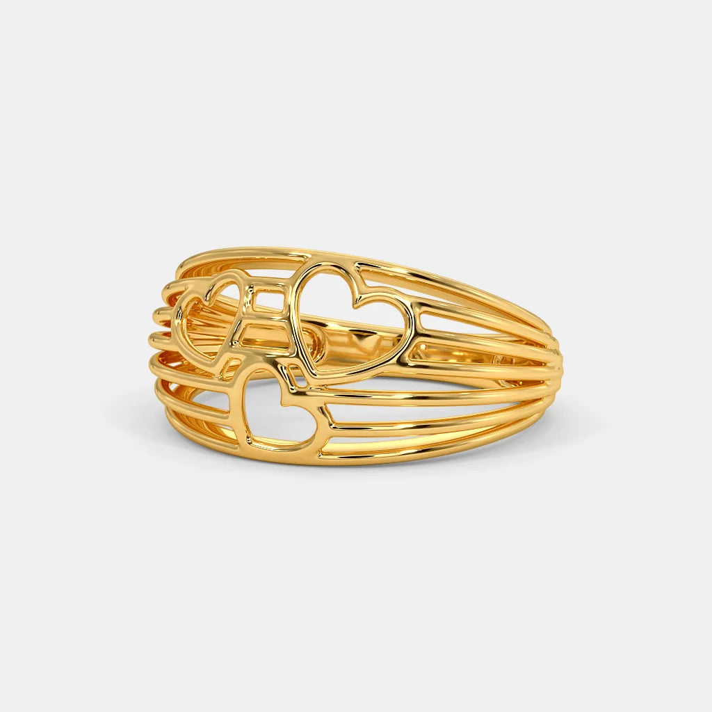 24K Silver 925 Ring