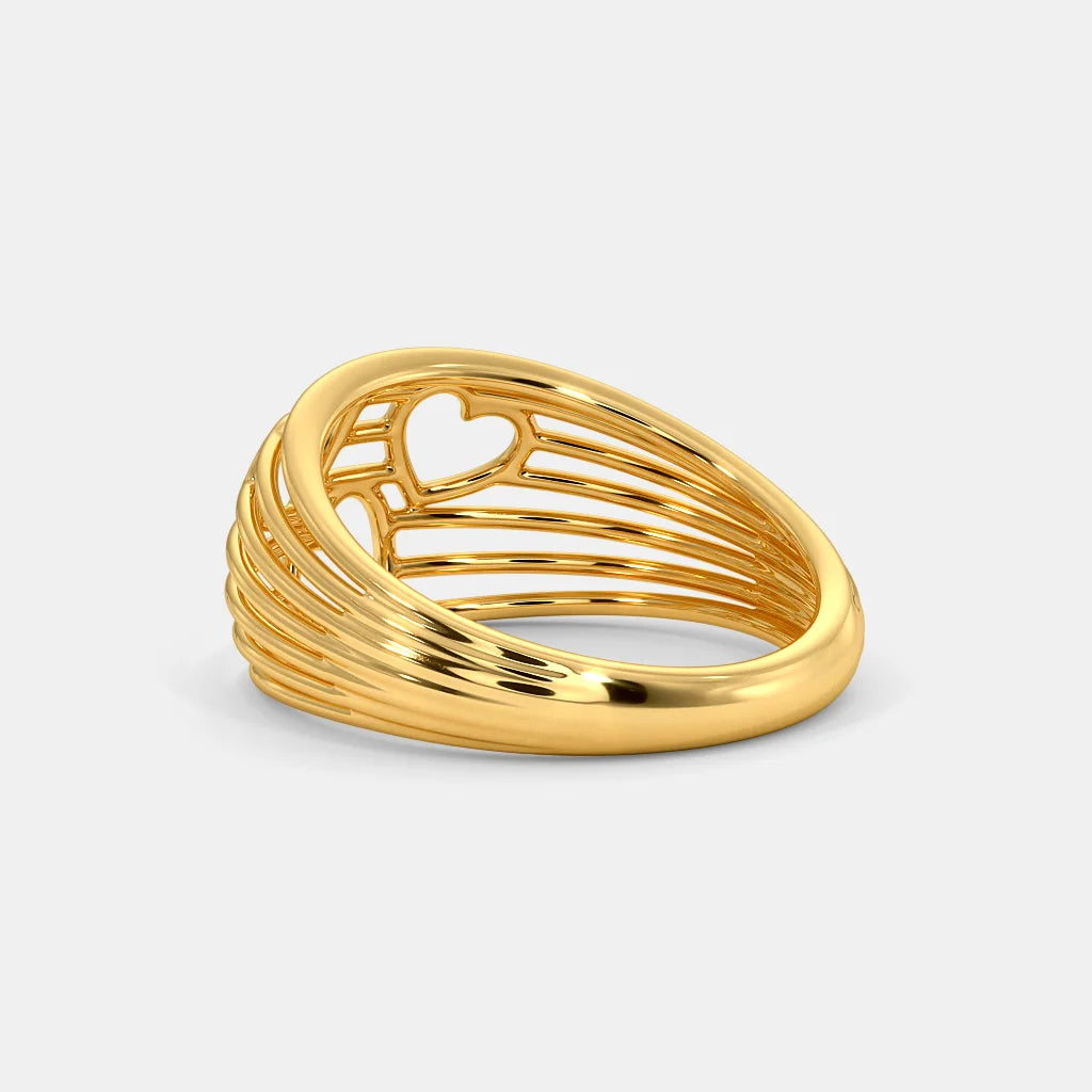 24K Silver 925 Ring